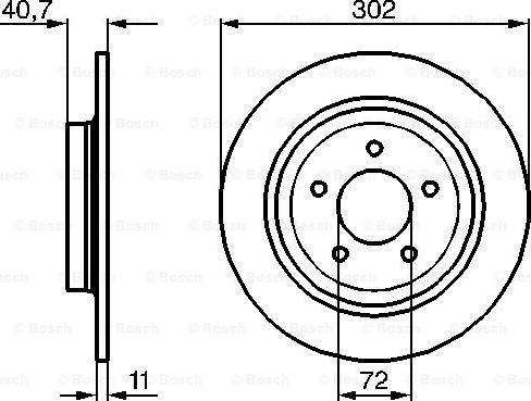 BOSCH 0 986 479 C69 - Kočioni disk www.molydon.hr