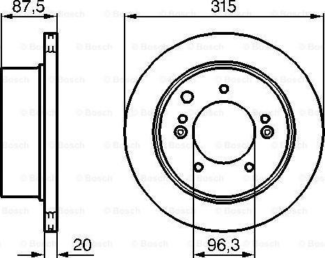 BOSCH 0 986 479 232 - Kočioni disk www.molydon.hr