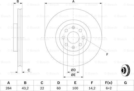 BOSCH 0 986 479 224 - Kočioni disk www.molydon.hr