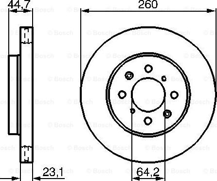 Kawe 38564 - Kočioni disk www.molydon.hr