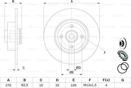 BOSCH 0 986 479 274 - Kočioni disk www.molydon.hr