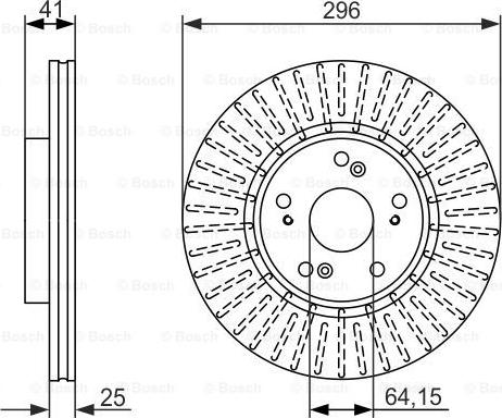 BOSCH 0 986 479 744 - Kočioni disk www.molydon.hr