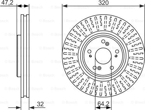 BOSCH 0 986 479 741 - Kočioni disk www.molydon.hr