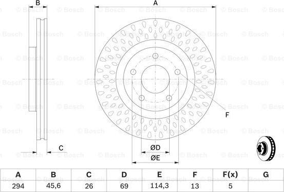 BOSCH 0 986 479 751 - Kočioni disk www.molydon.hr