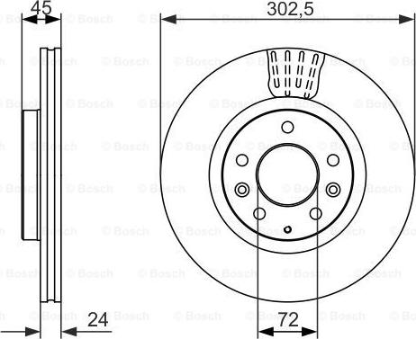 BOSCH 0 986 479 700 - Kočioni disk www.molydon.hr