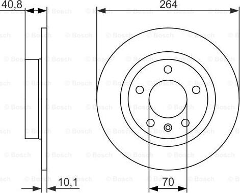 BOSCH 0 986 479 715 - Kočioni disk www.molydon.hr