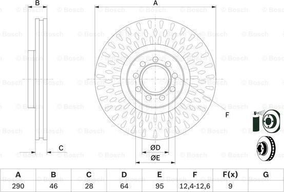 BOSCH 0 986 479 718 - Kočioni disk www.molydon.hr