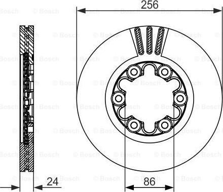 BOSCH 0 986 479 712 - Kočioni disk www.molydon.hr