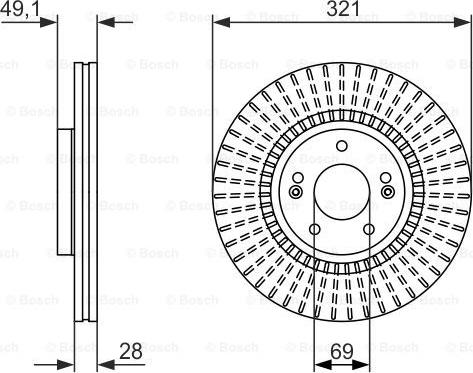 BOSCH 0 986 479 786 - Kočioni disk www.molydon.hr