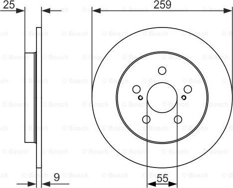 BOSCH 0 986 479 721 - Kočioni disk www.molydon.hr