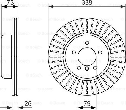 BOSCH 0 986 479 773 - Kočioni disk www.molydon.hr