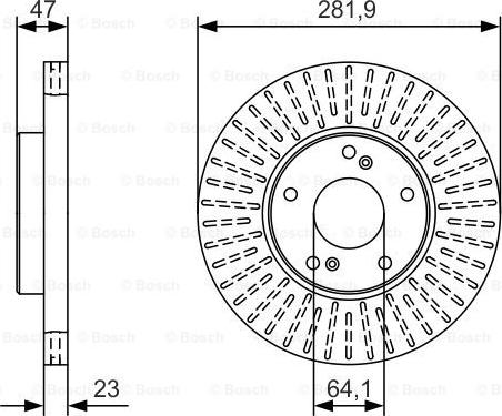 BOSCH 0 986 479 A99 - Kočioni disk www.molydon.hr