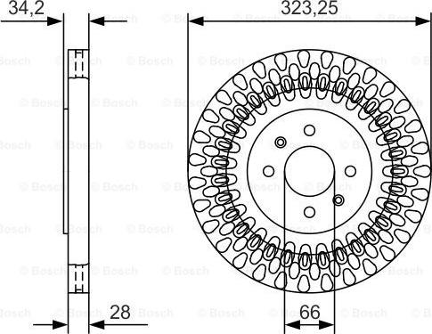 BOSCH 0 986 479 A90 - Kočioni disk www.molydon.hr