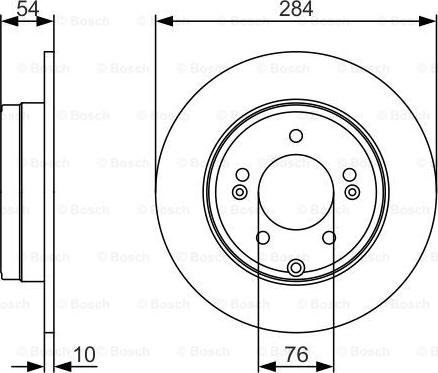 BOSCH 0 986 479 A45 - Kočioni disk www.molydon.hr