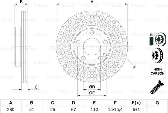 BOSCH 0 986 479 A00 - Kočioni disk www.molydon.hr