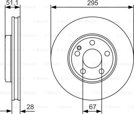 BOSCH 0 986 479 A01 - Kočioni disk www.molydon.hr