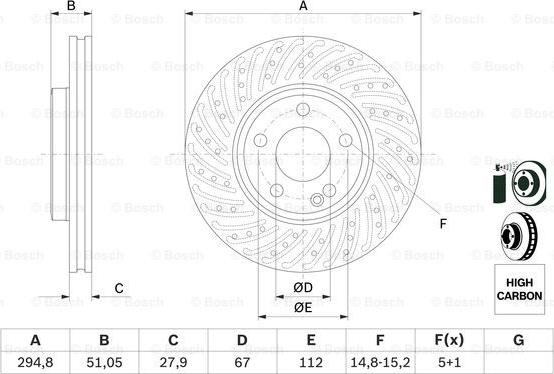 BOSCH 0 986 479 A02 - Kočioni disk www.molydon.hr