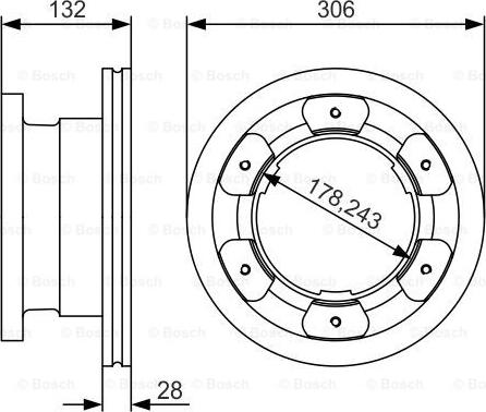 BOSCH 0 986 479 A35 - Kočioni disk www.molydon.hr