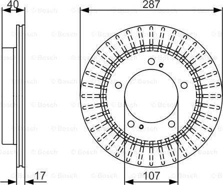 BOSCH 0 986 479 A32 - Kočioni disk www.molydon.hr