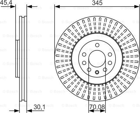 BOSCH 0 986 479 A24 - Kočioni disk www.molydon.hr