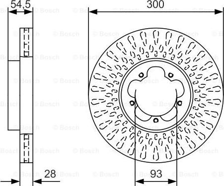 BOSCH 0 986 479 B11 - Kočioni disk www.molydon.hr