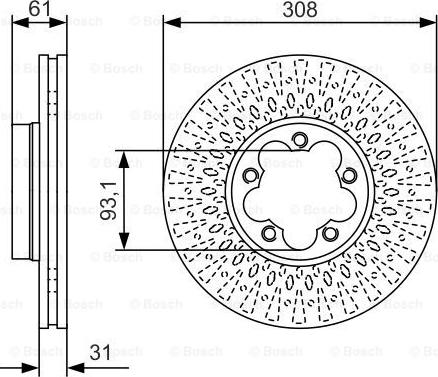 BOSCH 0 986 479 C99 - Kočioni disk www.molydon.hr