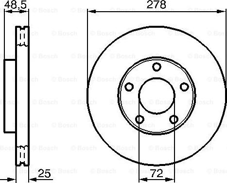 BOSCH 0 986 479 C68 - Kočioni disk www.molydon.hr