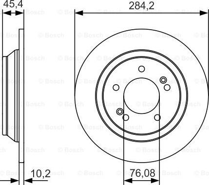 BOSCH 0 986 479 C39 - Kočioni disk www.molydon.hr