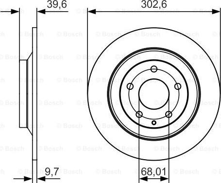 BOSCH 0 986 479 C28 - Kočioni disk www.molydon.hr