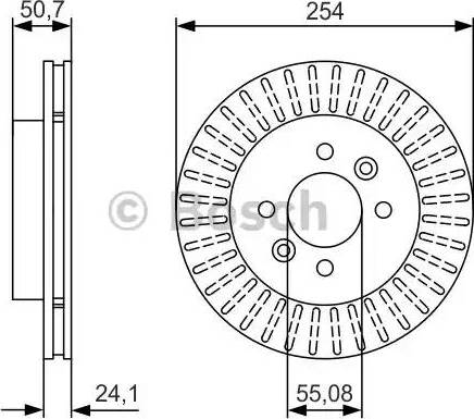 BOSCH 0 986 479 D03 - Kočioni disk www.molydon.hr