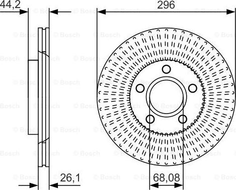 BOSCH 0 986 479 D15 - Kočioni disk www.molydon.hr