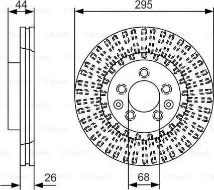 BOSCH 0 986 479 D16 - Kočioni disk www.molydon.hr