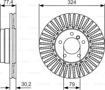 BOSCH 0 986 479 D39 - Kočioni disk www.molydon.hr