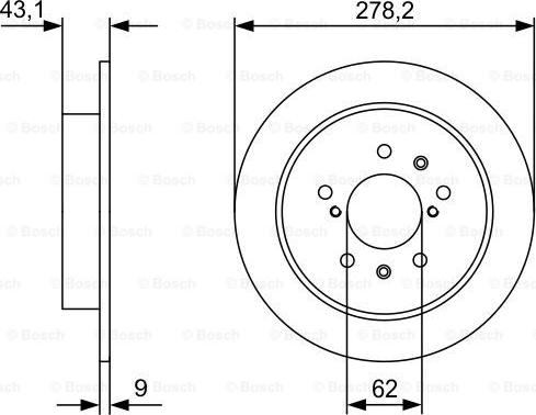 BOSCH 0 986 479 D34 - Kočioni disk www.molydon.hr