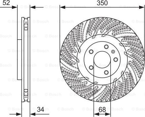 BOSCH 0 986 479 D26 - Kočioni disk www.molydon.hr