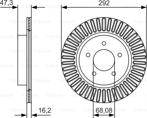 BOSCH 0 986 479 D20 - Kočioni disk www.molydon.hr