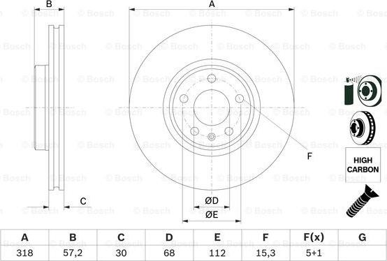 BOSCH 0 986 479 E49 - Kočioni disk www.molydon.hr