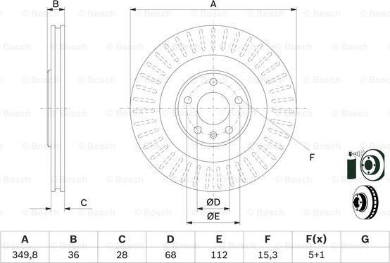 BOSCH 0 986 479 E41 - Kočioni disk www.molydon.hr