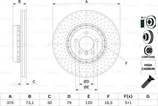 BOSCH 0 986 479 E21 - Kočioni disk www.molydon.hr