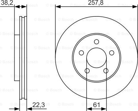 BOSCH 0 986 479 R56 - Kočioni disk www.molydon.hr