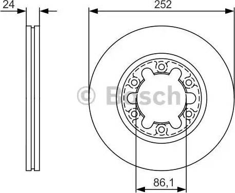 BOSCH 0 986 479 R50 - Kočioni disk www.molydon.hr