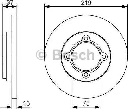 BOSCH 0 986 479 R62 - Kočioni disk www.molydon.hr