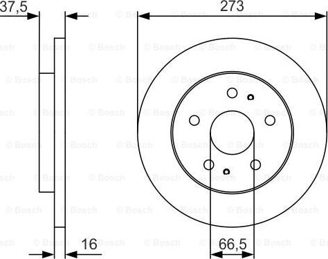 BOSCH 0 986 479 R02 - Kočioni disk www.molydon.hr