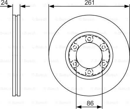 BOSCH 0 986 479 R16 - Kočioni disk www.molydon.hr