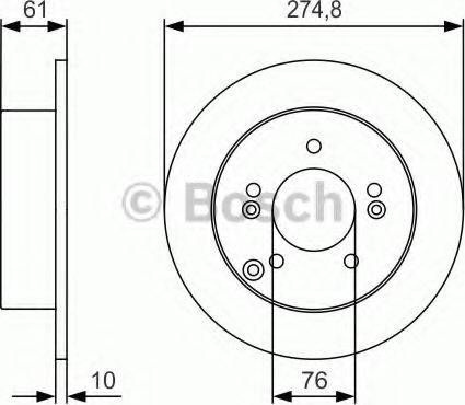 BOSCH 0 986 479 R10 - Kočioni disk www.molydon.hr