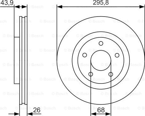 BOSCH 0 986 479 R89 - Kočioni disk www.molydon.hr