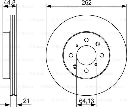 BOSCH 0 986 479 R80 - Kočioni disk www.molydon.hr