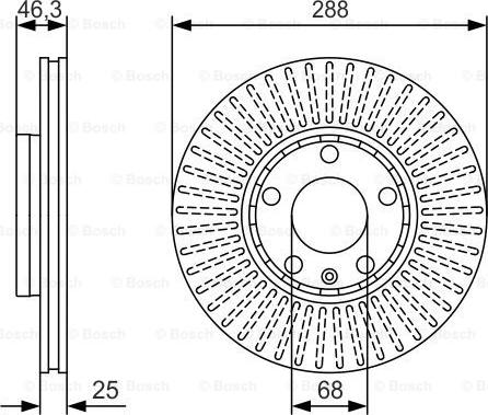 BOSCH 0 986 479 R82 - Kočioni disk www.molydon.hr