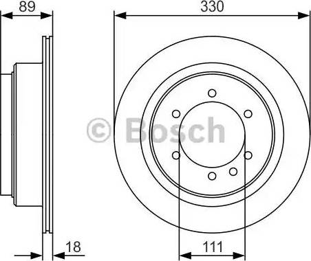 BOSCH 0 986 479 R39 - Kočioni disk www.molydon.hr