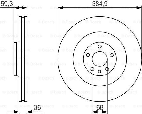 BOSCH 0 986 479 R30 - Kočioni disk www.molydon.hr